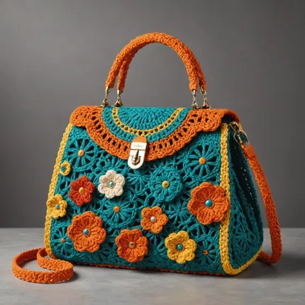 Оригинальные вязаные сумки крючком: Схемы и идеи для творческих рукодельниц